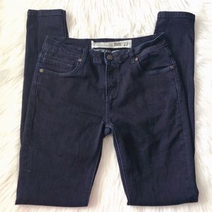 Barbell Apparel Dark Wash Skinny Jeans Size 27
